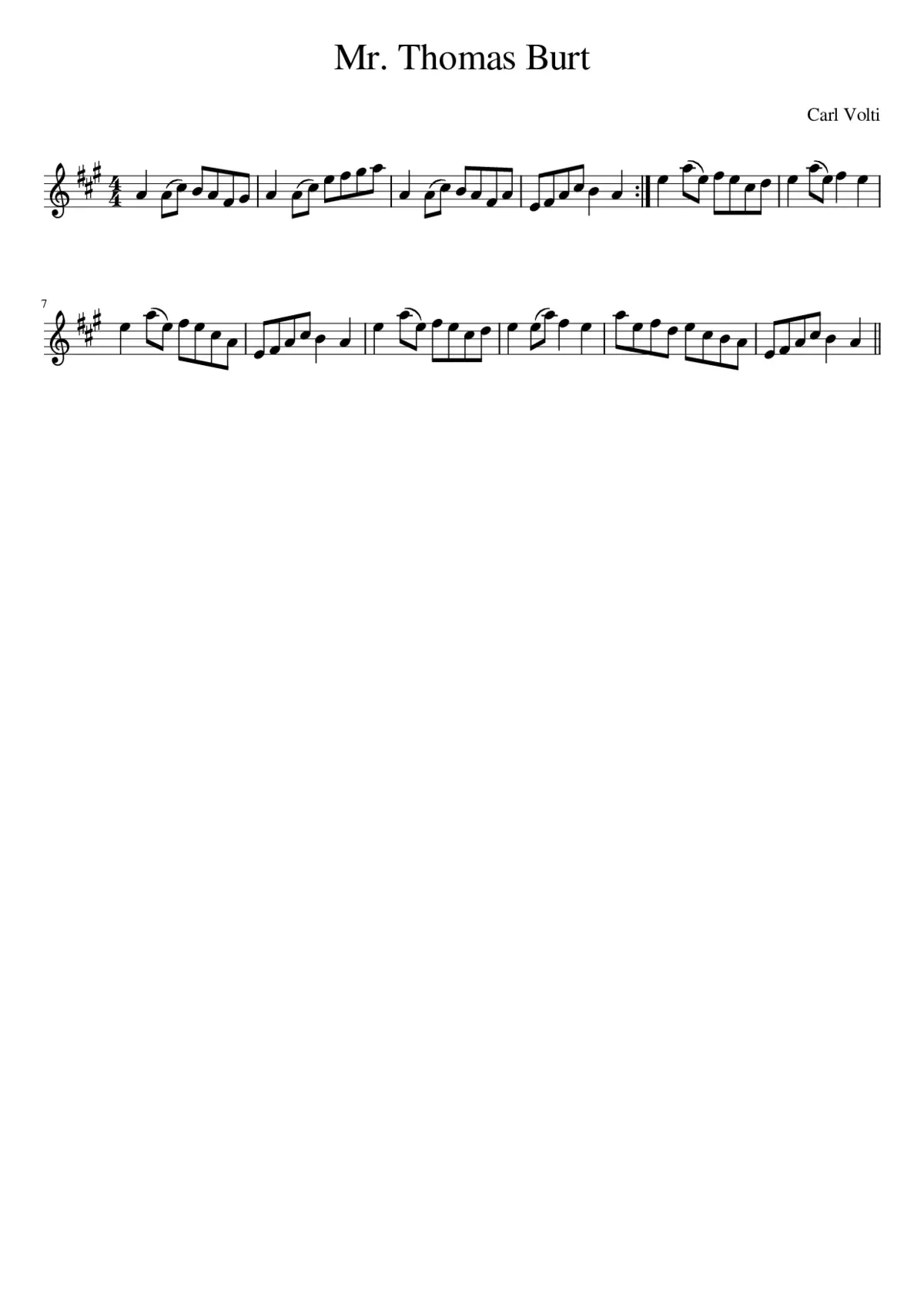 Mr. Thomas Burt - Page 1