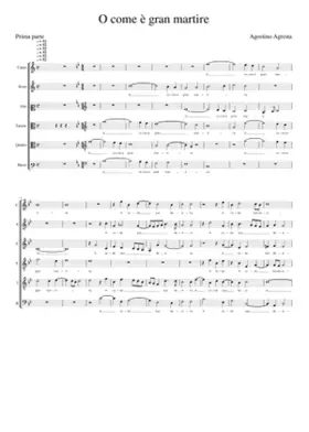 O come è gran martire