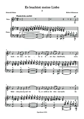 Es leuchtet meine Liebe