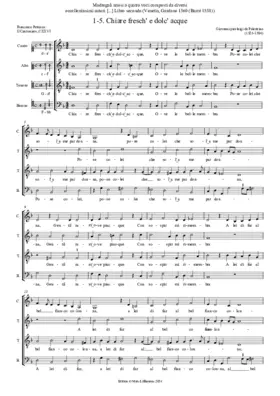 Chiare, fresche et dolci acque