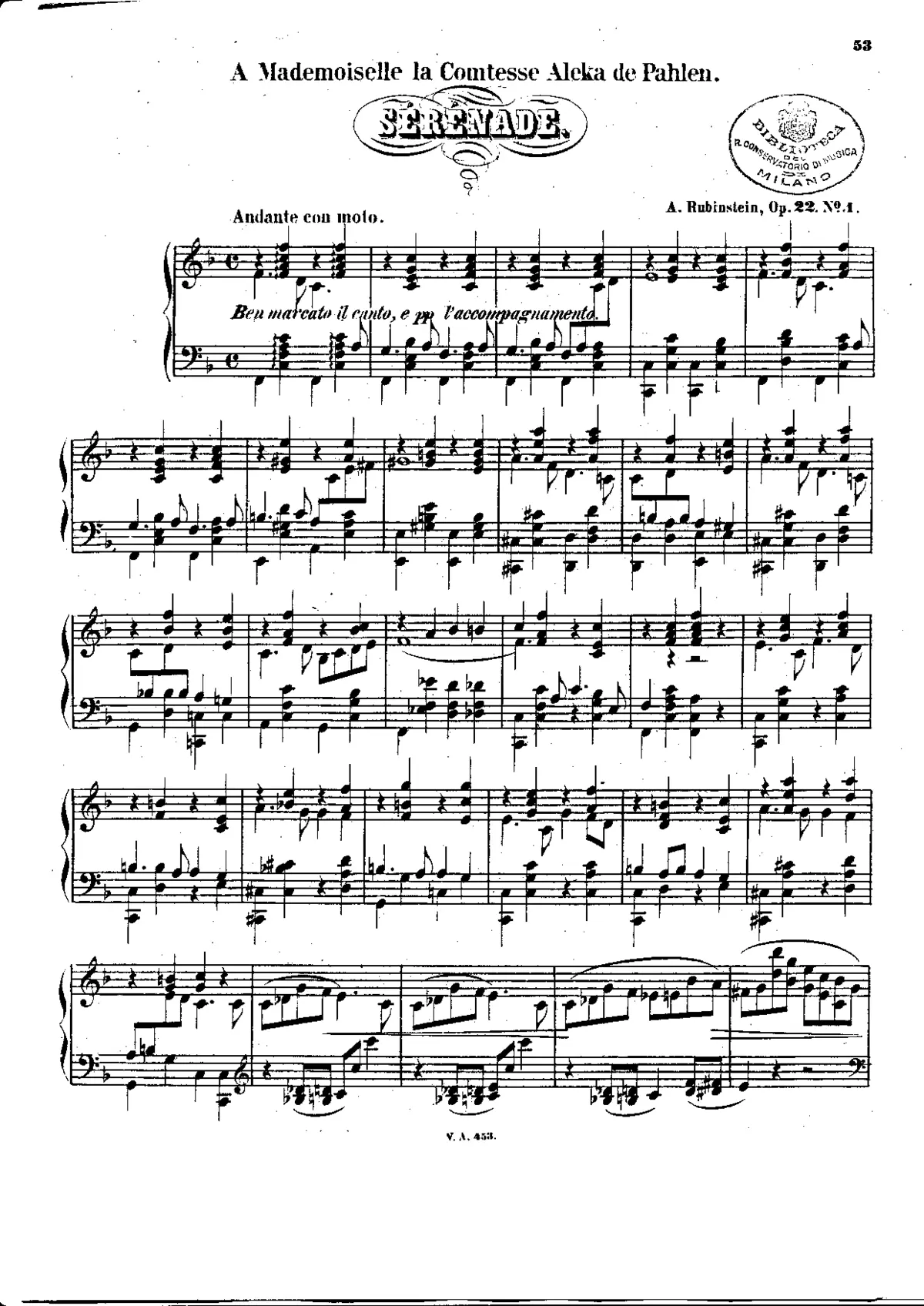 3 Serenades - Page 1