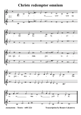 Christe redemptor omnium IV