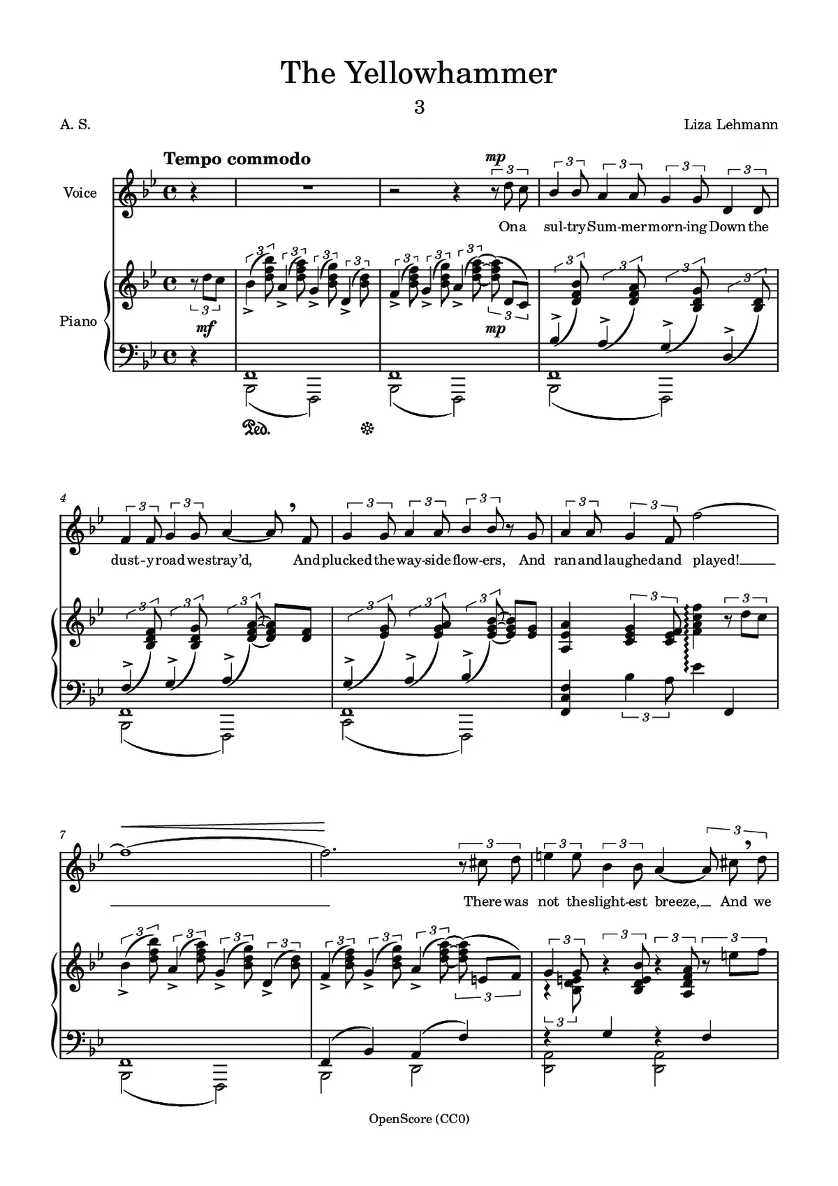 The Yellowhammer - Page 1