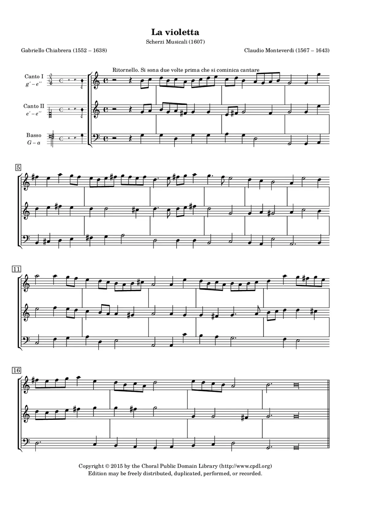 La violetta - Page 1