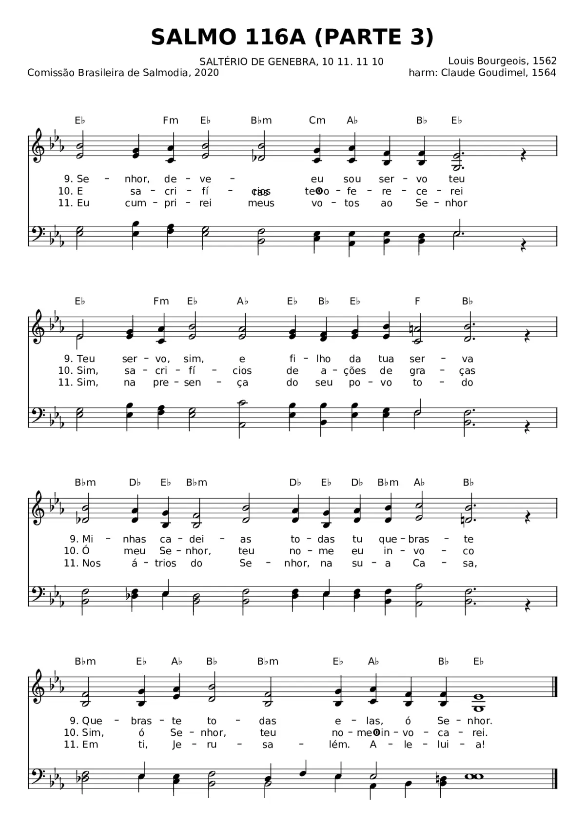 Salmo 116A (Parte 3) - Page 1