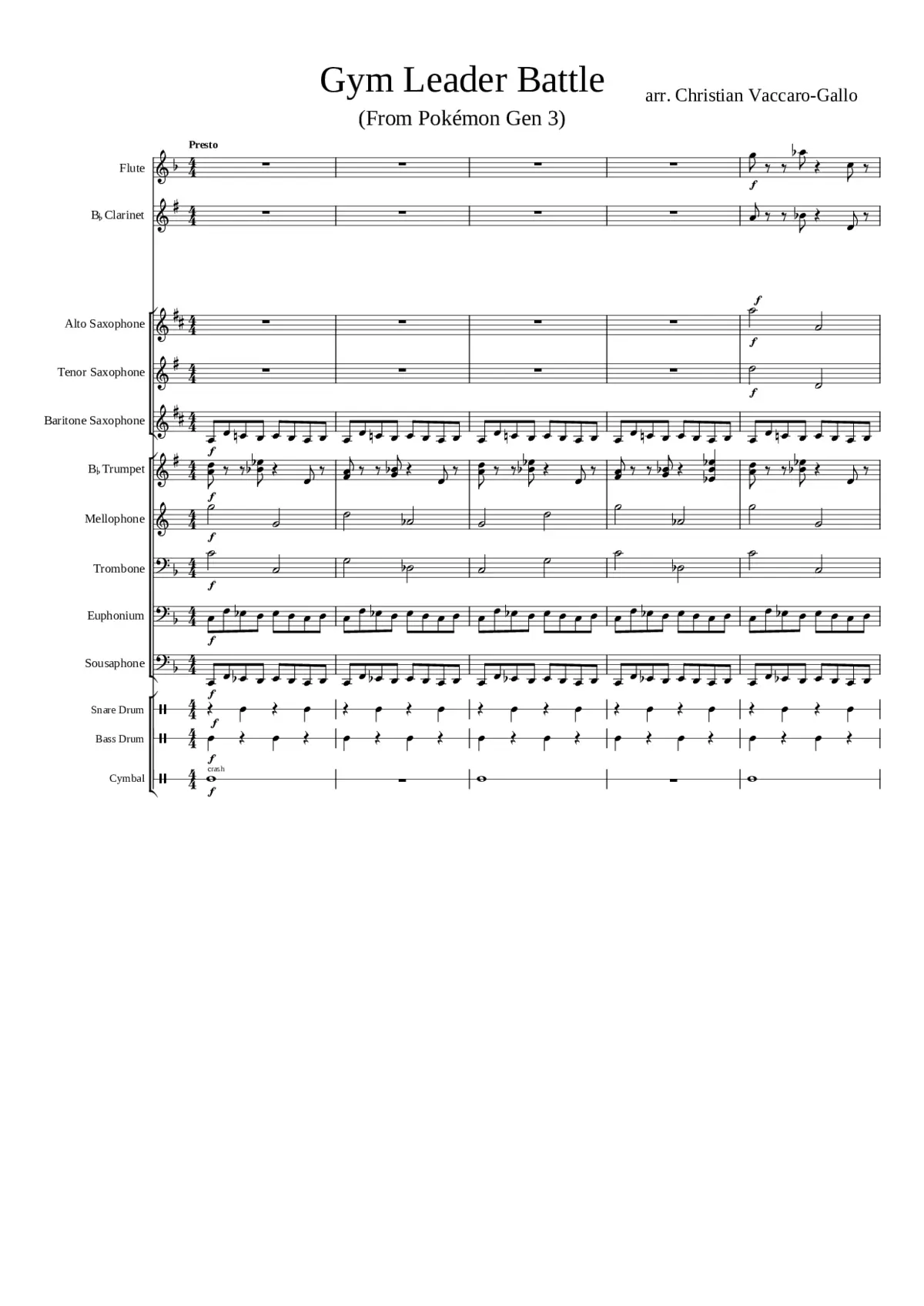 pokemon red blue yellow - gym leader battle - Page 1