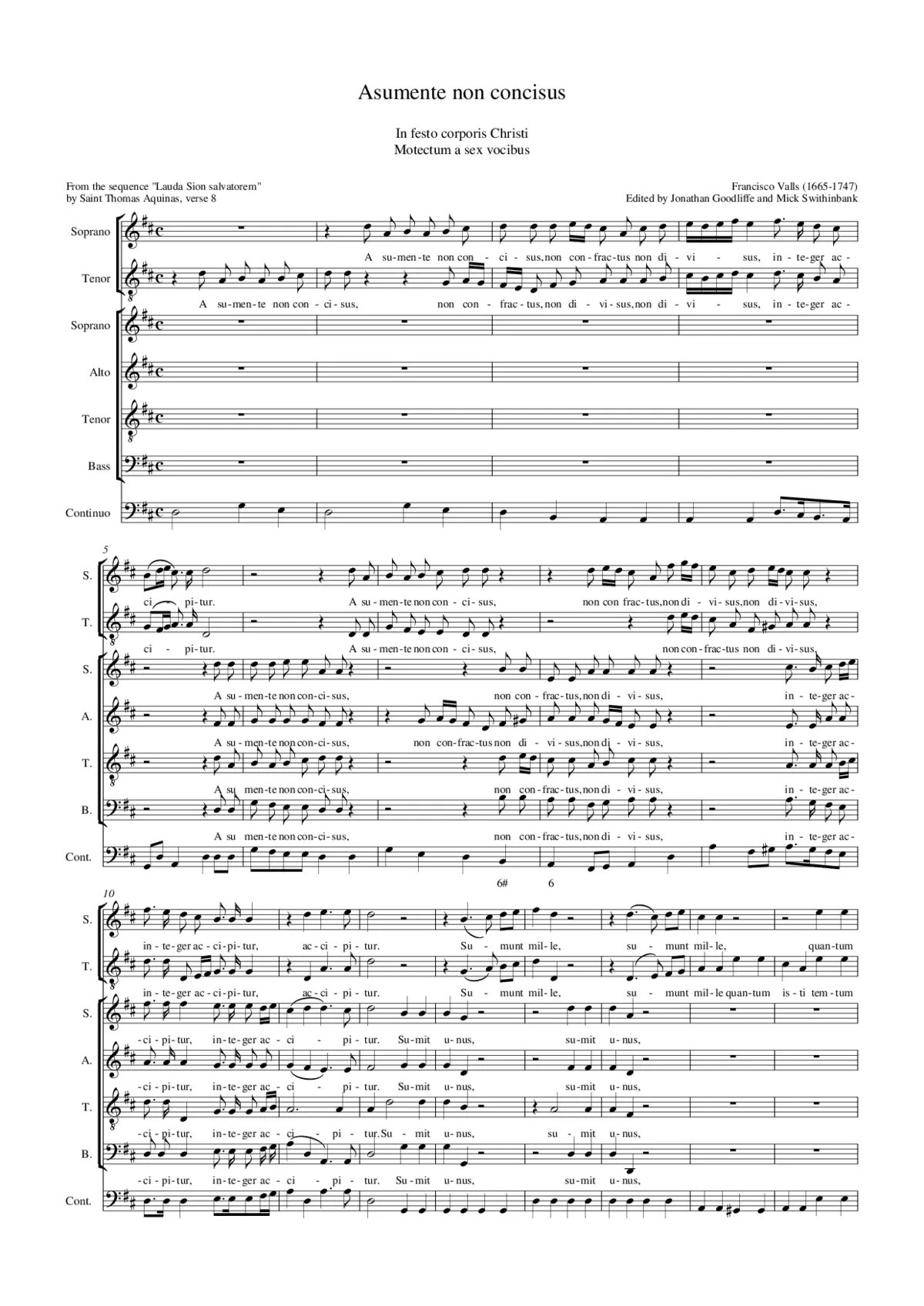 Asumente non concisus - Page 1