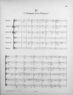 O Domine Jesu Christe