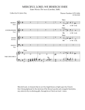 Merciful Lord, we beseech thee