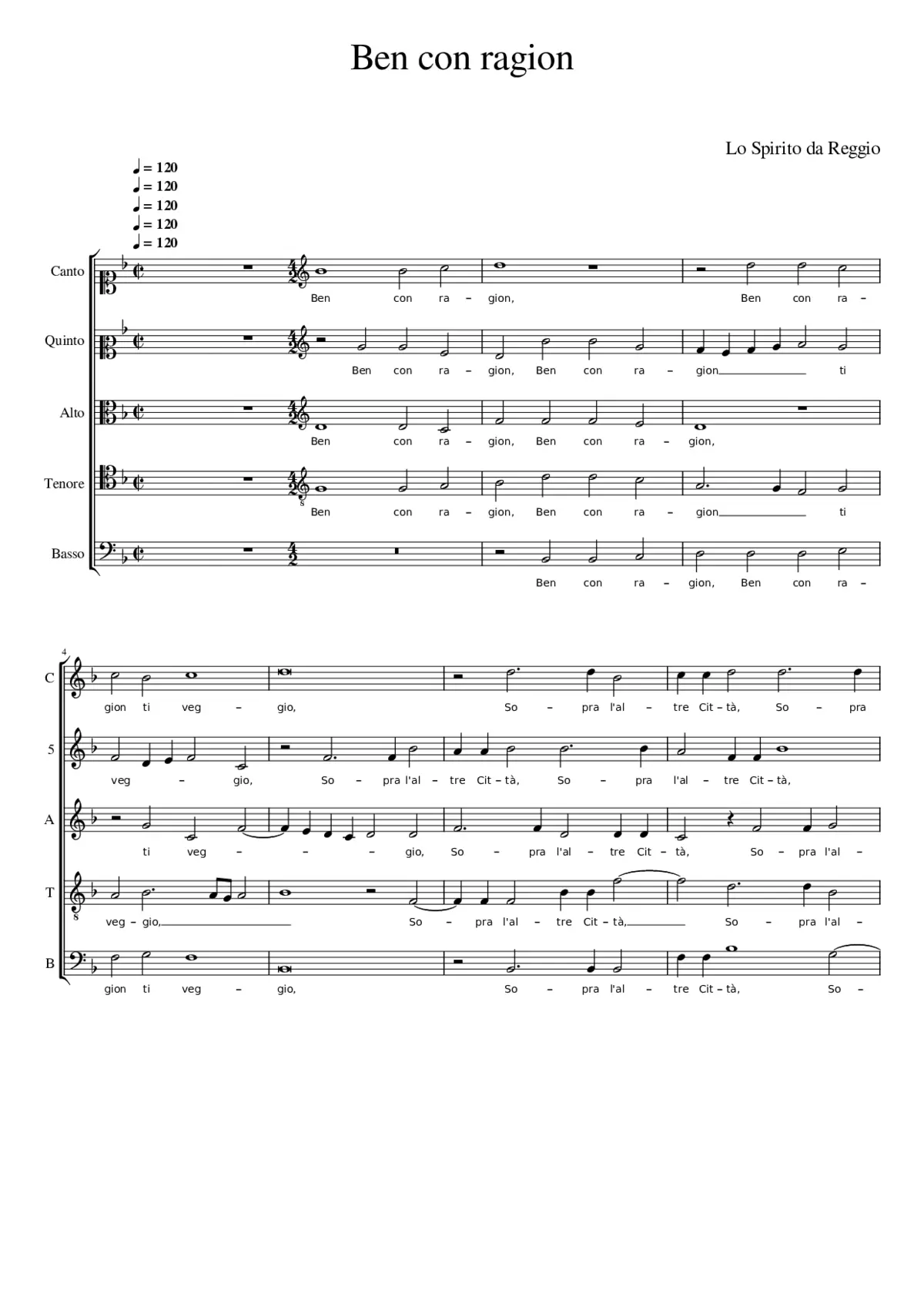 Ben con ragion - Page 1