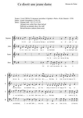 Ce disoit une jeune dame