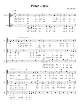 PANGE LINGUA