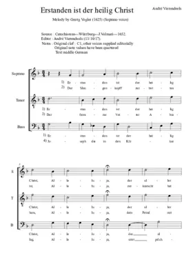 Erstanden ist der heilig Christ