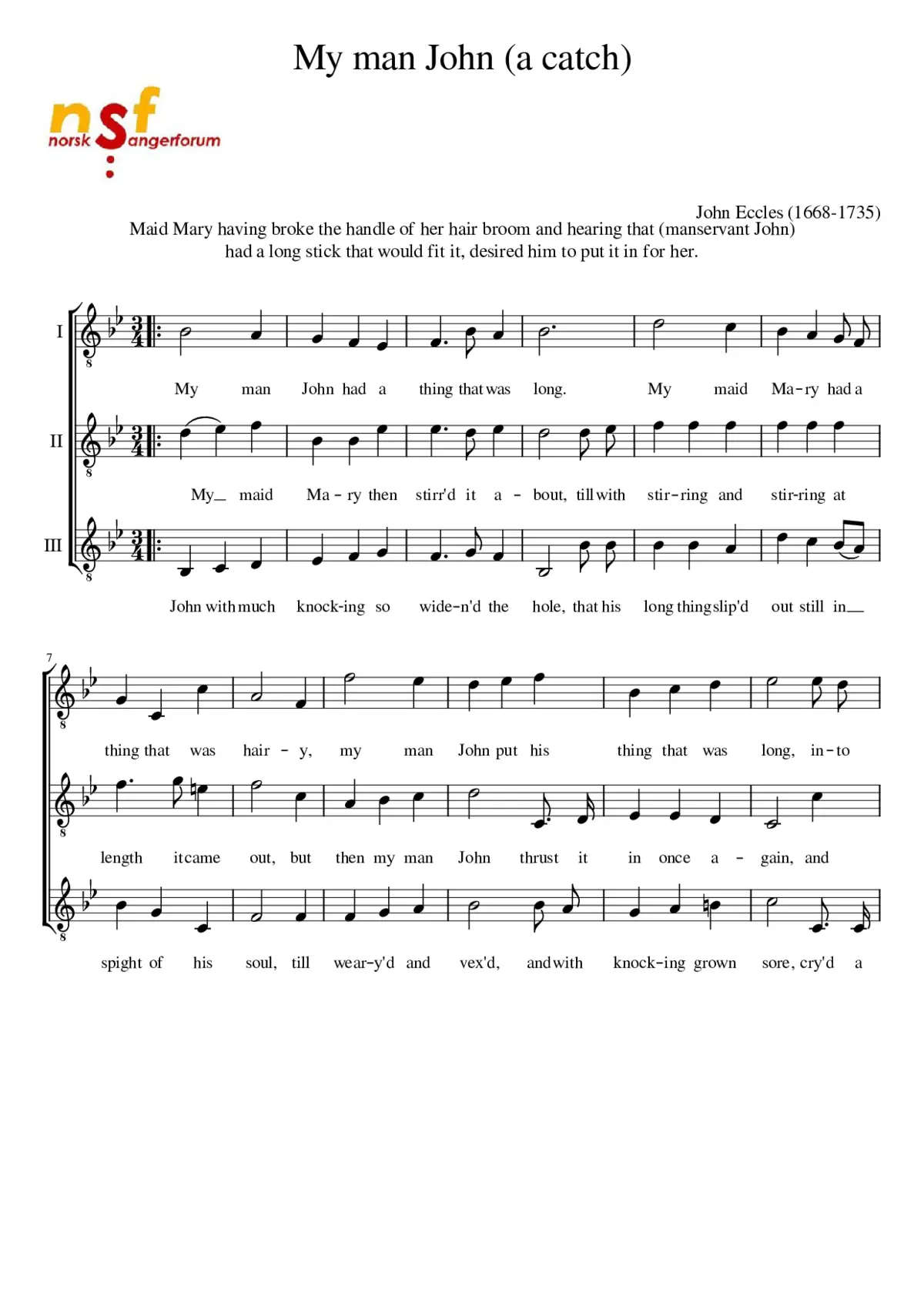 My man John - Page 1