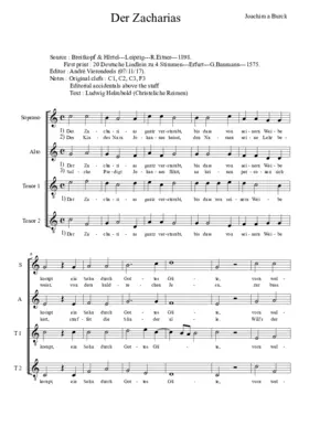 Der Zacharias gantz verstumbt