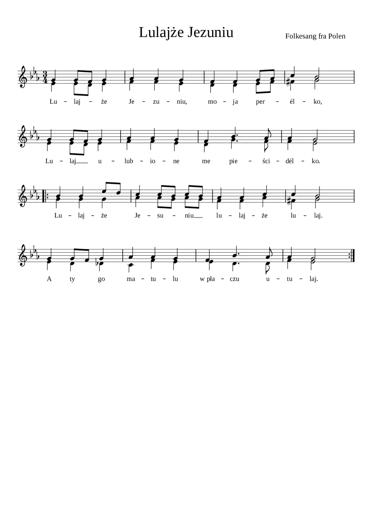 lulajÅ¼e jezuniu - Page 1