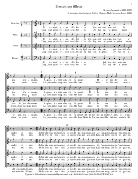 Il estoit une fillette