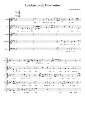 Laudem dicite Deo nostro