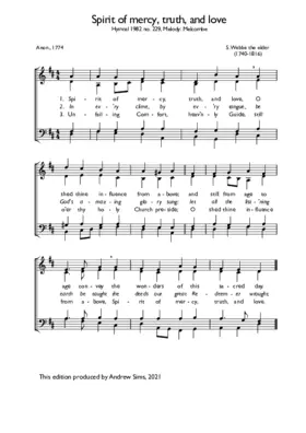 Spirit of mercy, truth, and love