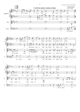 I will no more come to thee