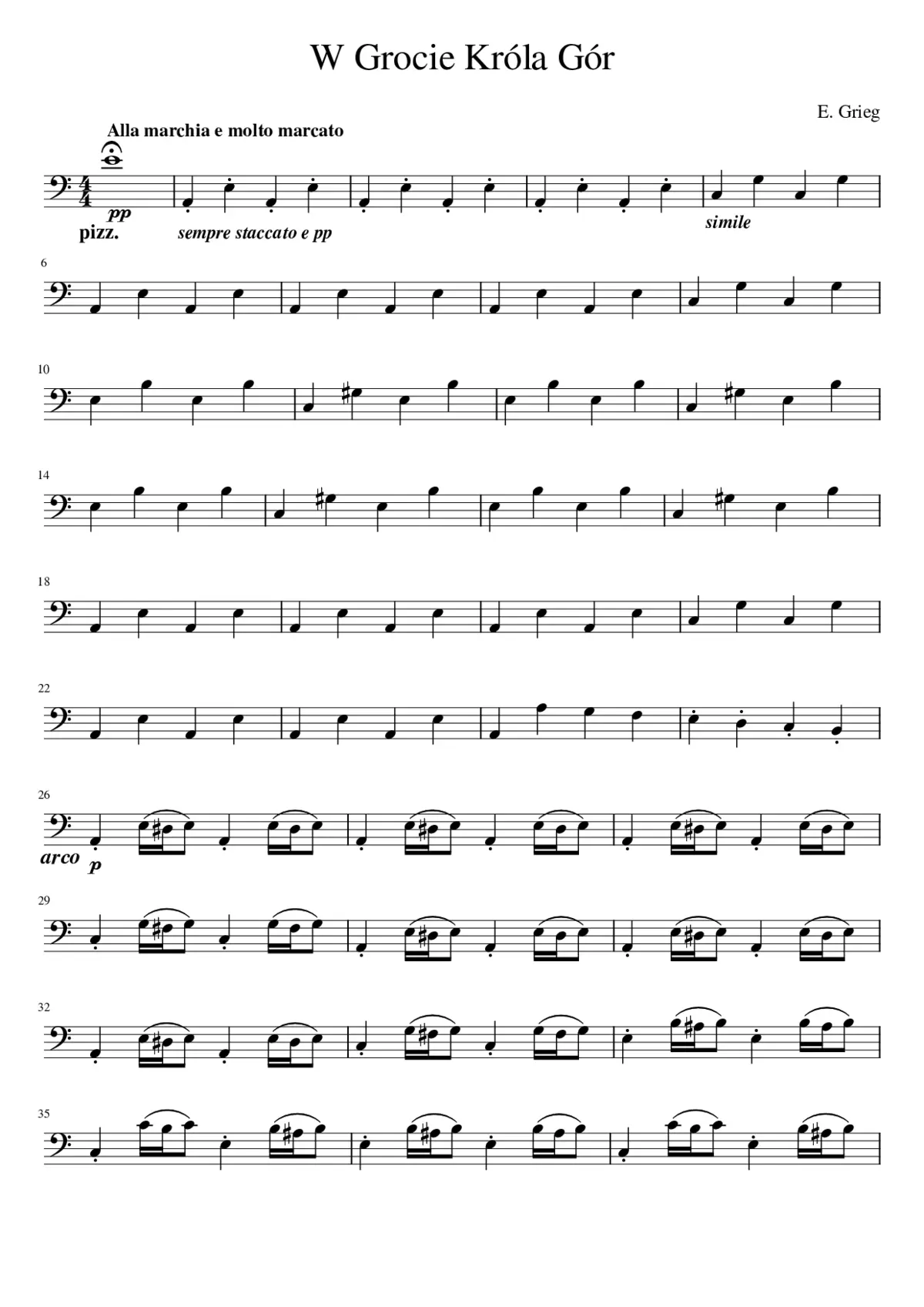 In The Hall of The Mountain King - Page 1