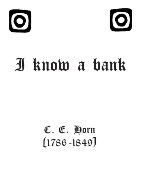 I know a bank