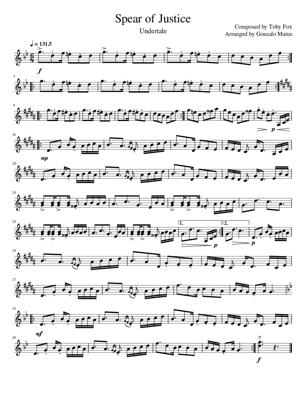 Spear of Justice - Page 1