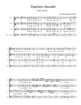 Pargoletto fanciullo