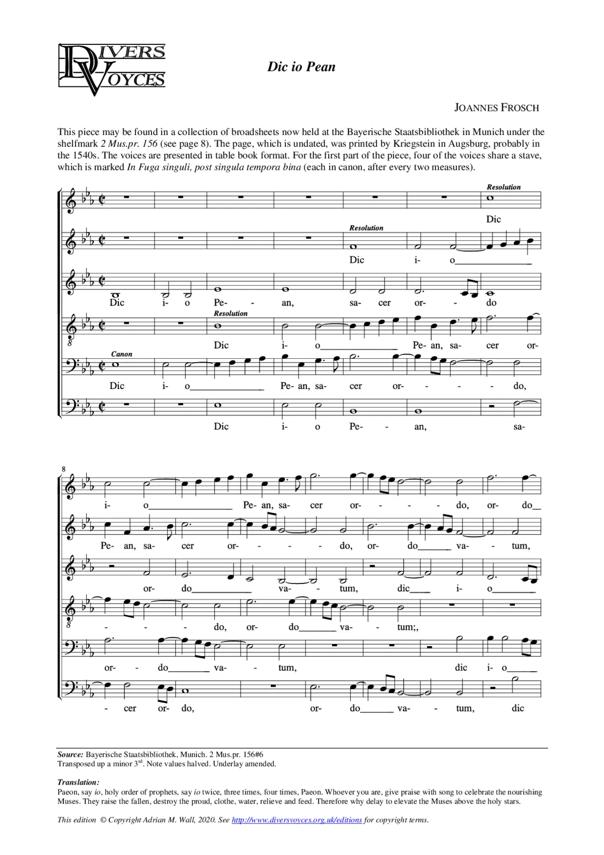 Dic io Pean - Page 1