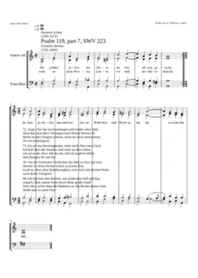 Dir gbührt allein die Ehre SWV 223