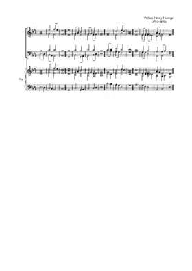 Double chant in E flat major VII