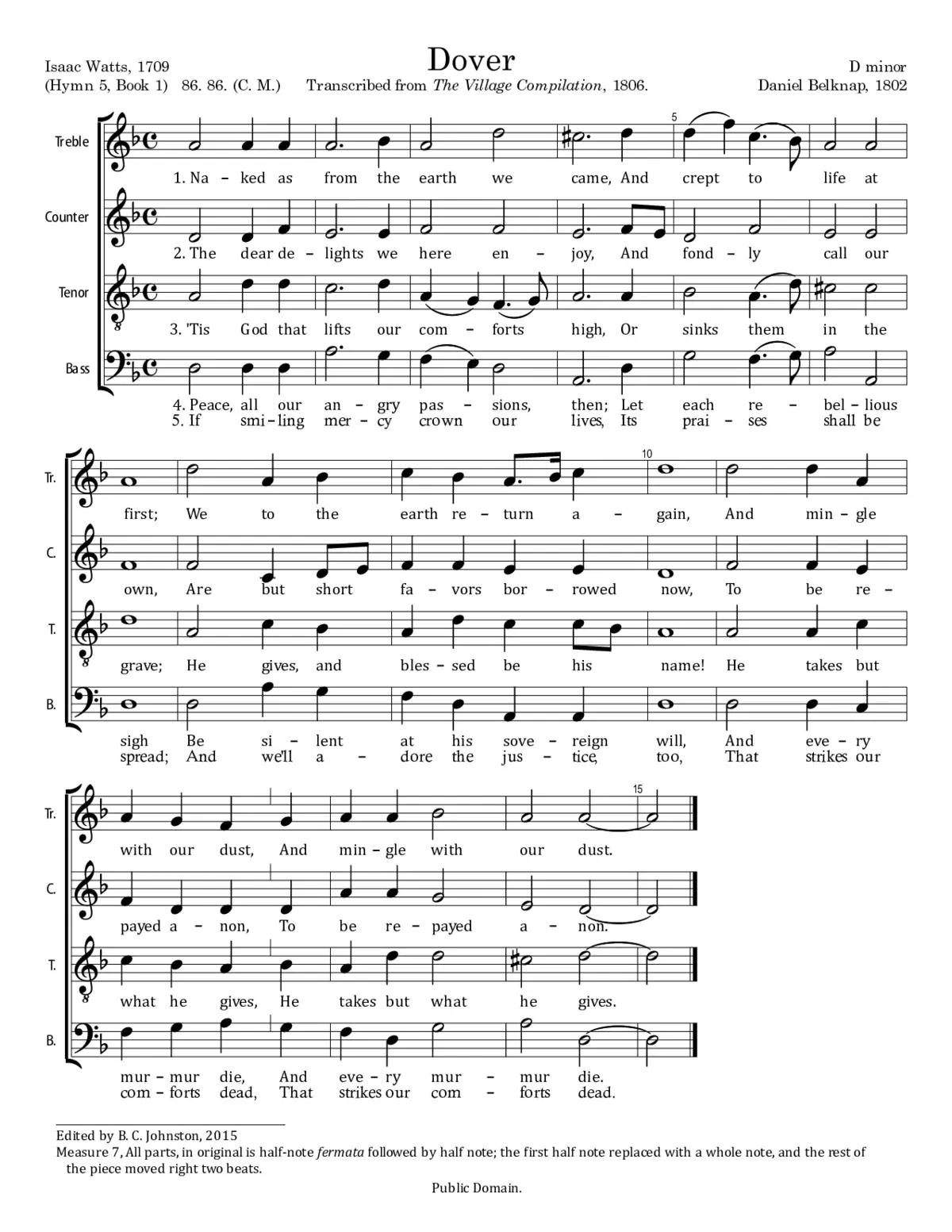 Dover - Page 1