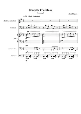 persona 5 - beneath the mask