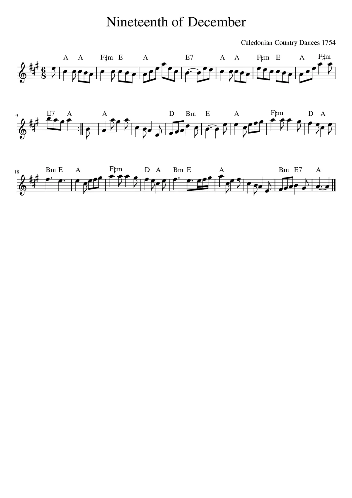 Nineteenth of December - Page 1