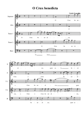 O Crux benedicta