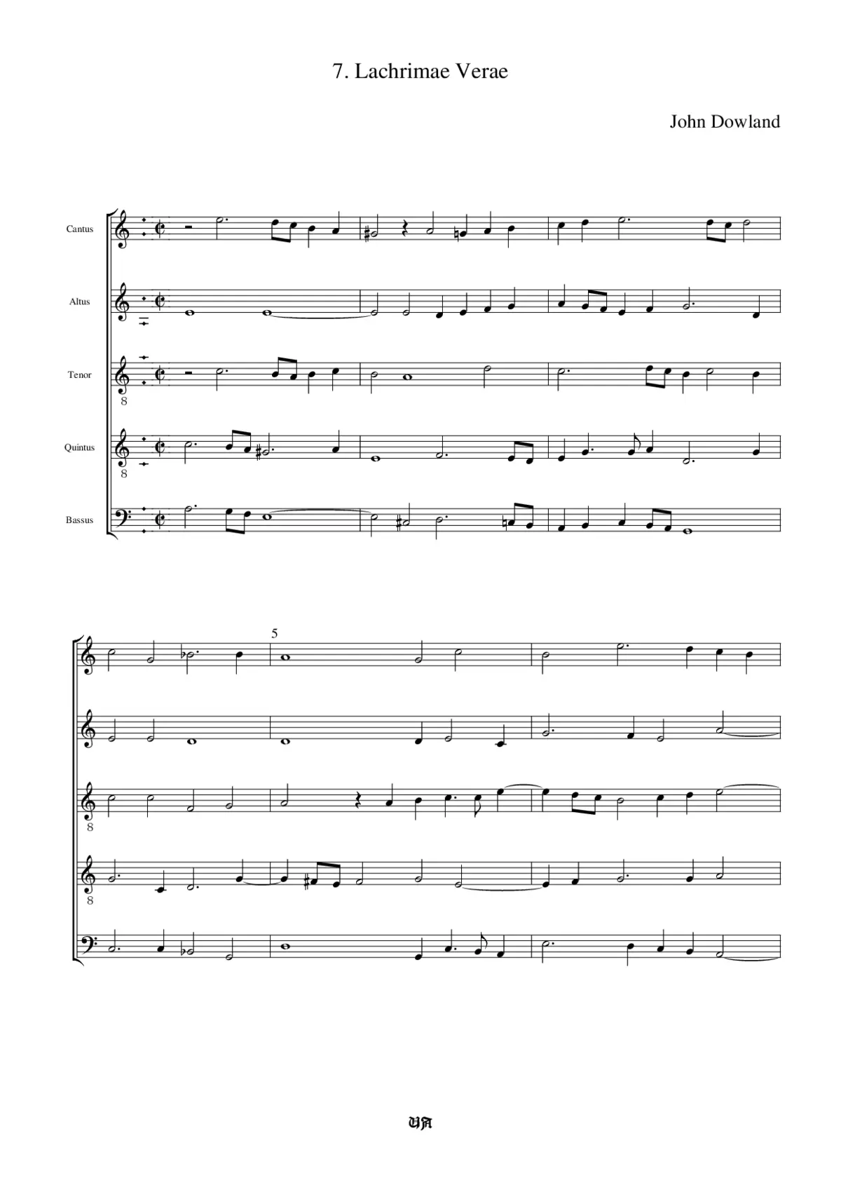 Lachrimae verae - Page 1