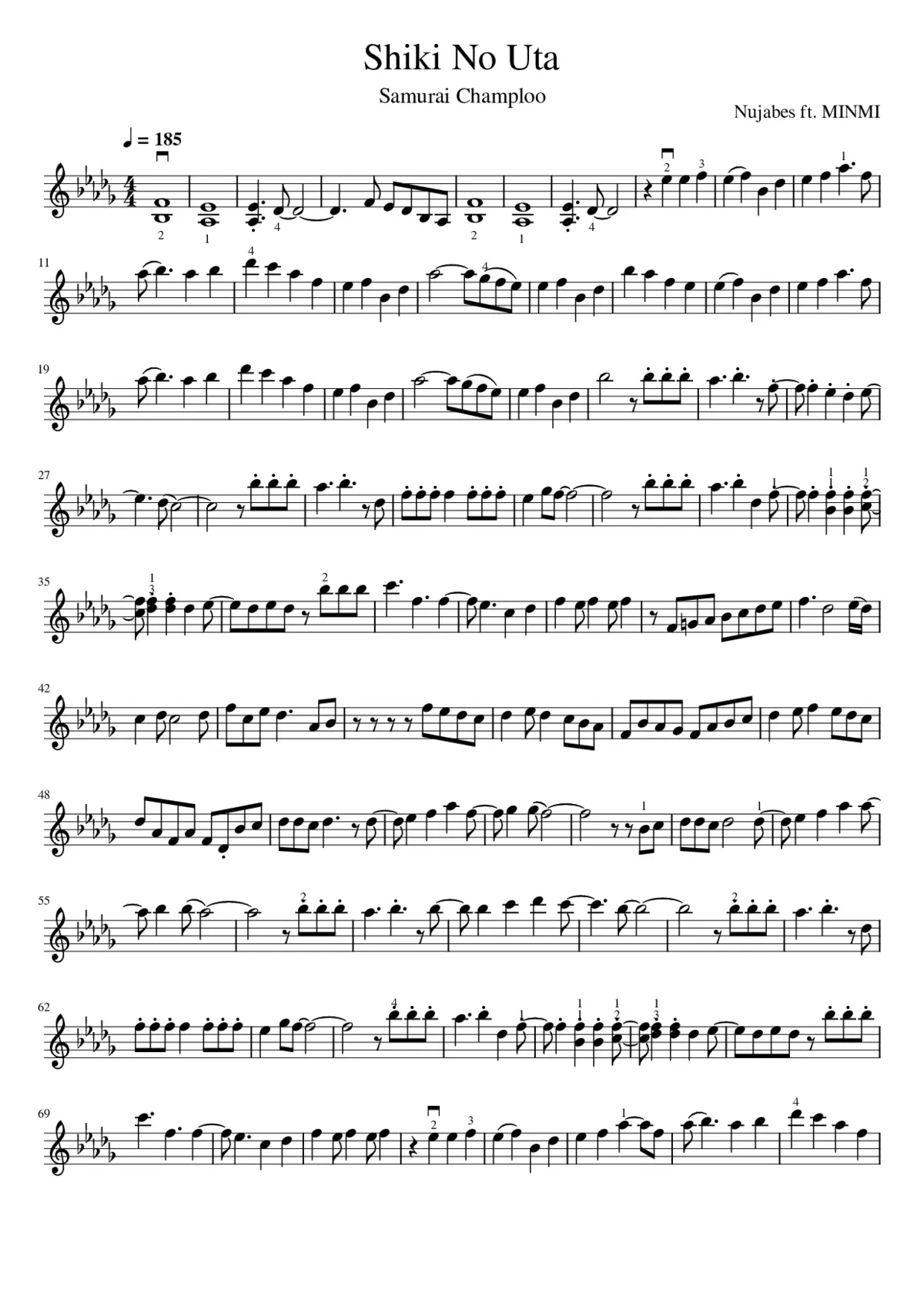 shiki no uta - Page 1