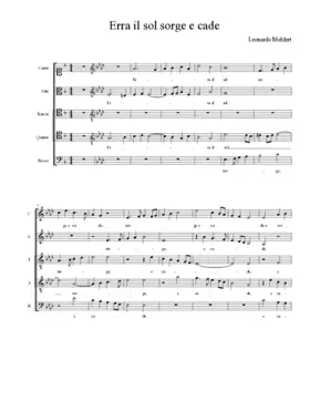 Erra il sol sorge e cade