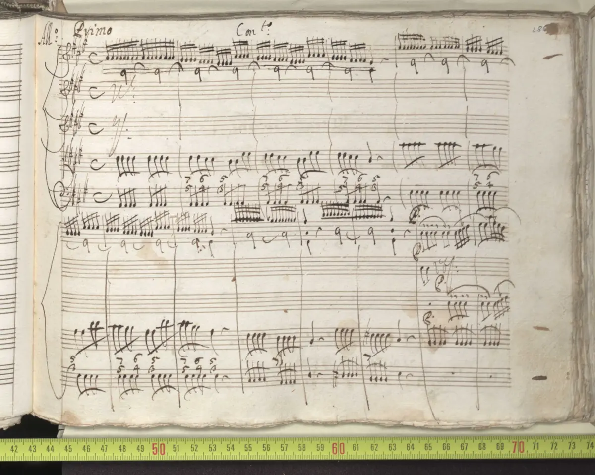 Violin Concerto in A major - Page 1