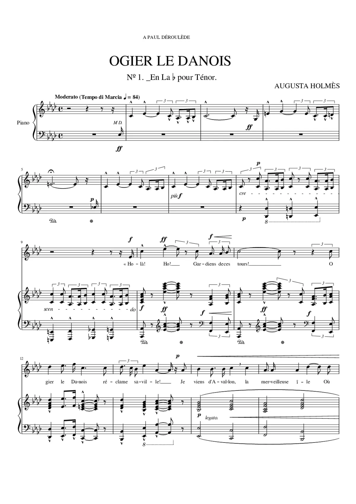 Ogier le Danois - Page 1