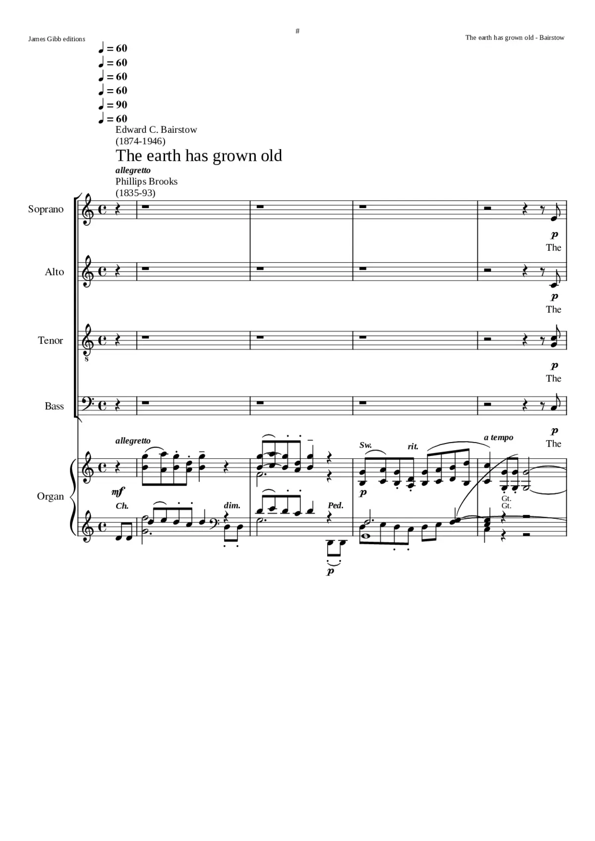 The earth has grown old - Page 1