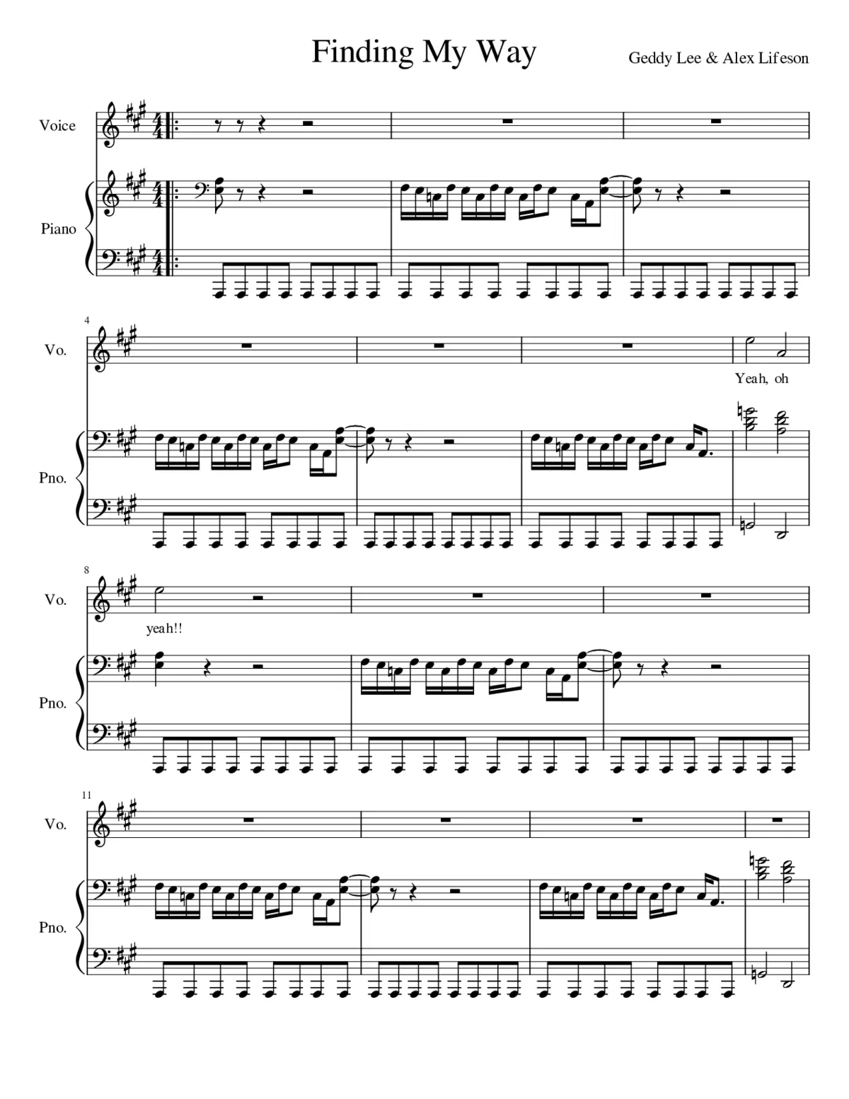 Finding My Way - Page 1