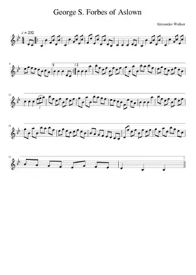 George S. Forbes of Aslown