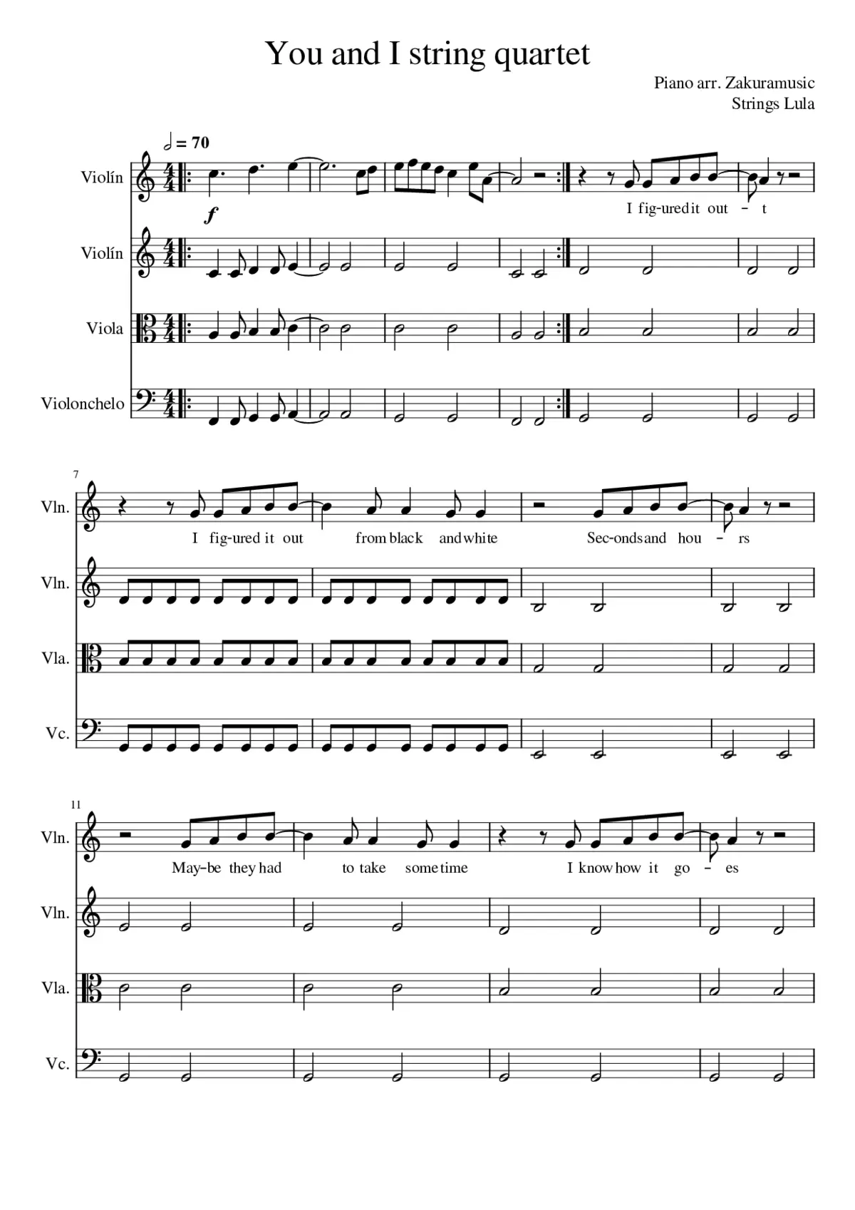 You & I - Page 1