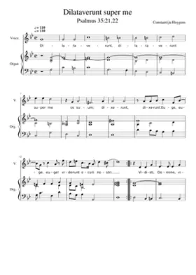 Dilataverunt super me