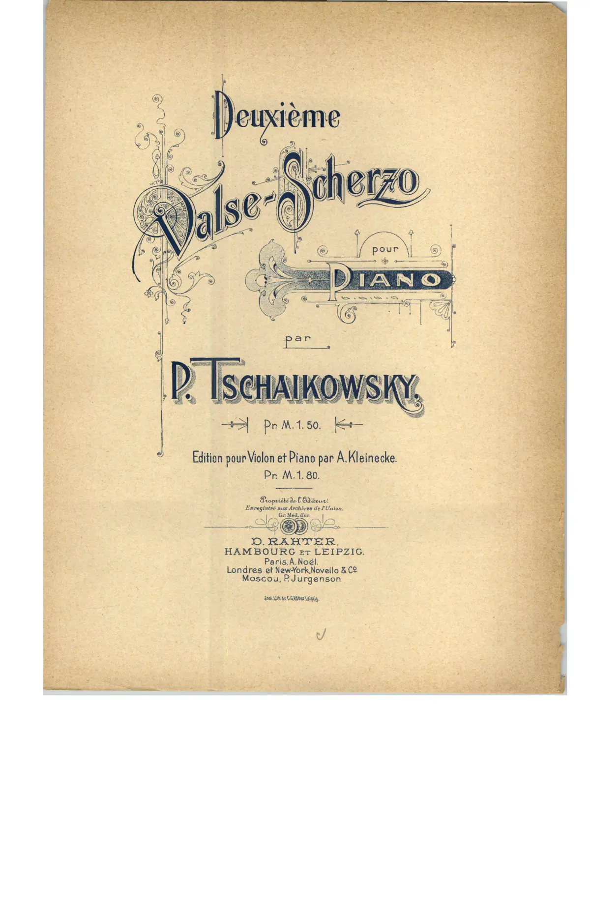 Valse-scherzo - Page 1