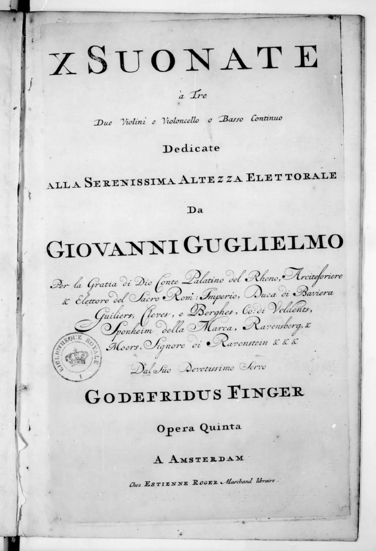 10 Sonatas for 2 Violins and Continuo - Page 1
