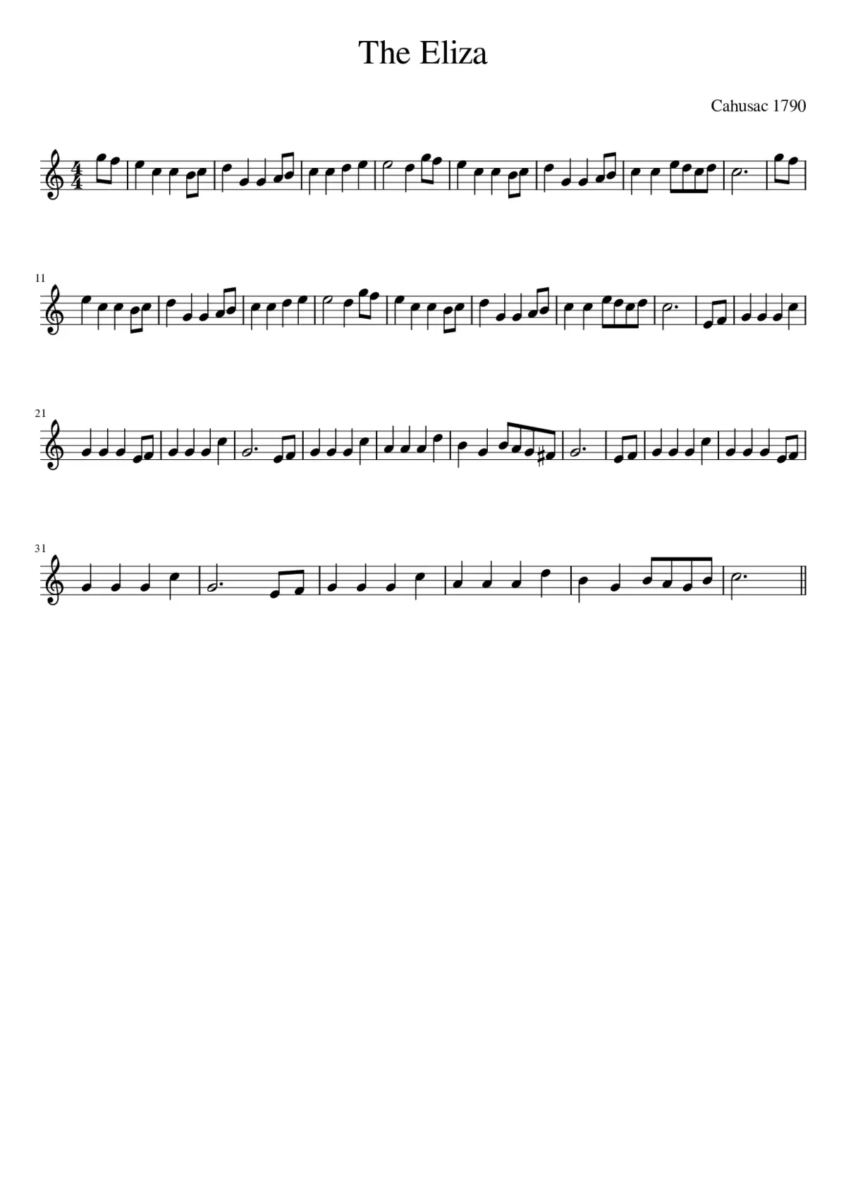 The Eliza - Page 1