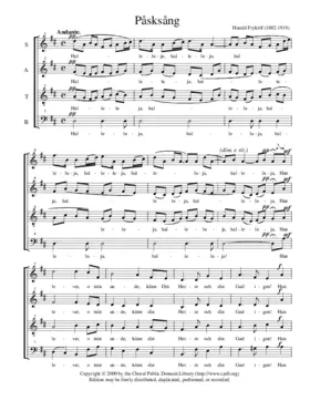 Påsksång (Easter song)