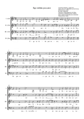 Ego infelix peccator